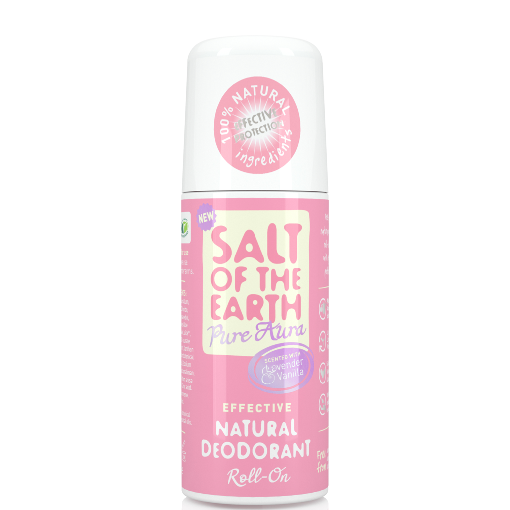 Salt of The Earth Lavender Vanilla Natural Deodorant Roll-On
