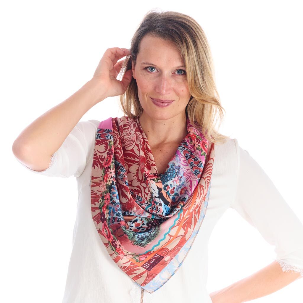 Foulard Femme indienne