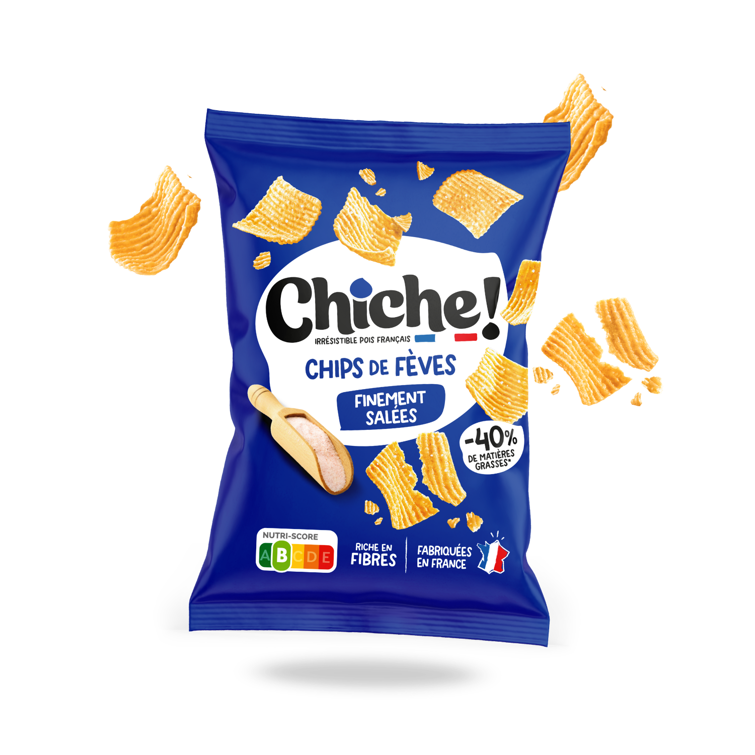 Broad Bean Chips - Lightly Salted 100g