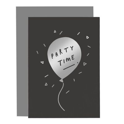 Party Time Balloon Card