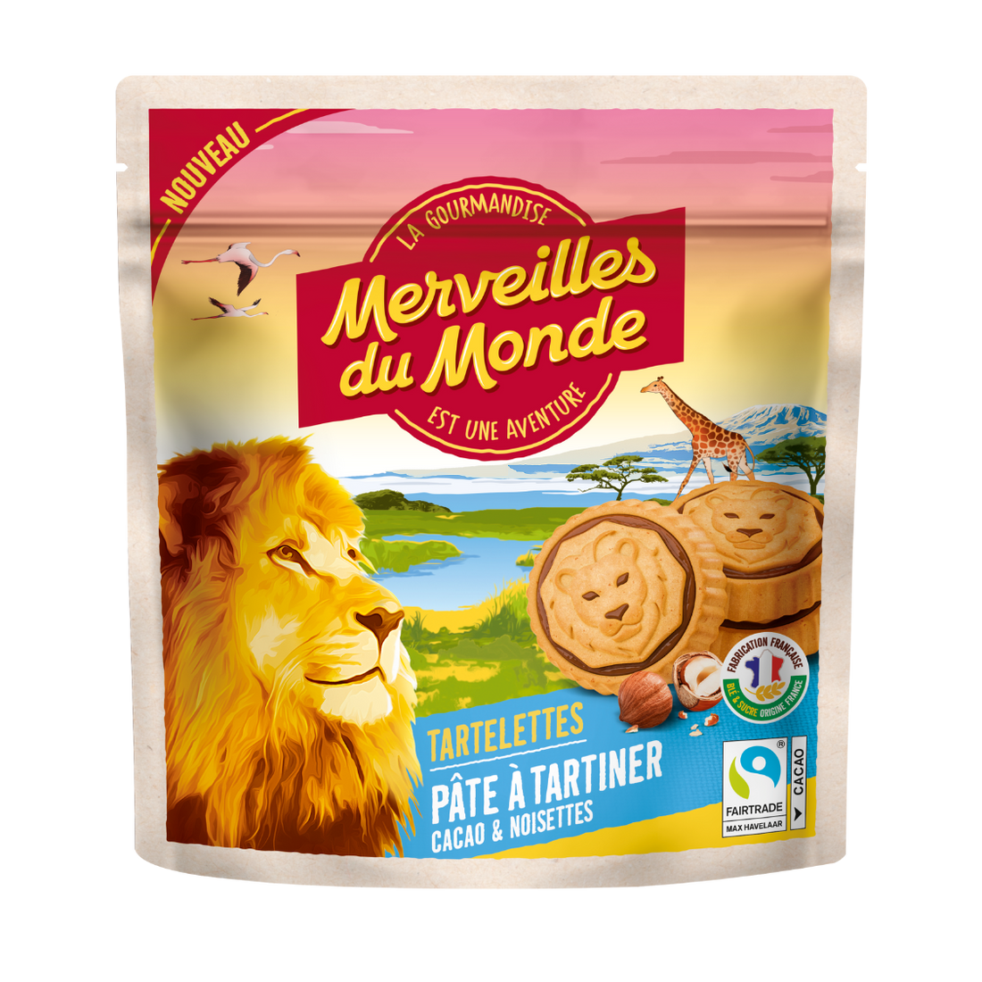 Spreadable chocolate tartlets - 180g