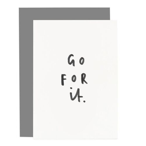 Go For It Card