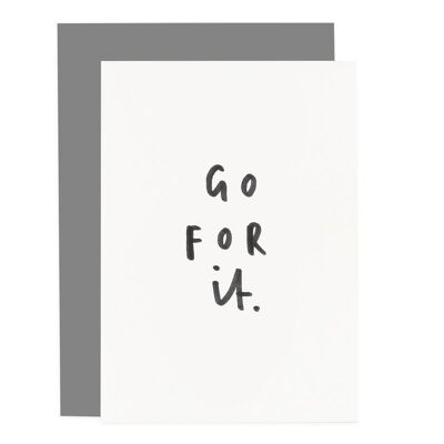 Go For It Card