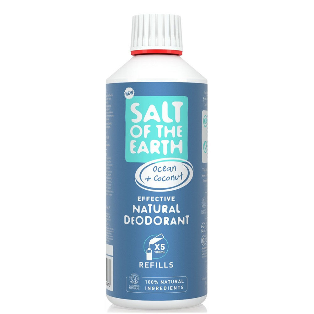 Salt of The Earth Ocean & Coconut Natürliches Deodorant Nachfüllpackung – 500 ml
