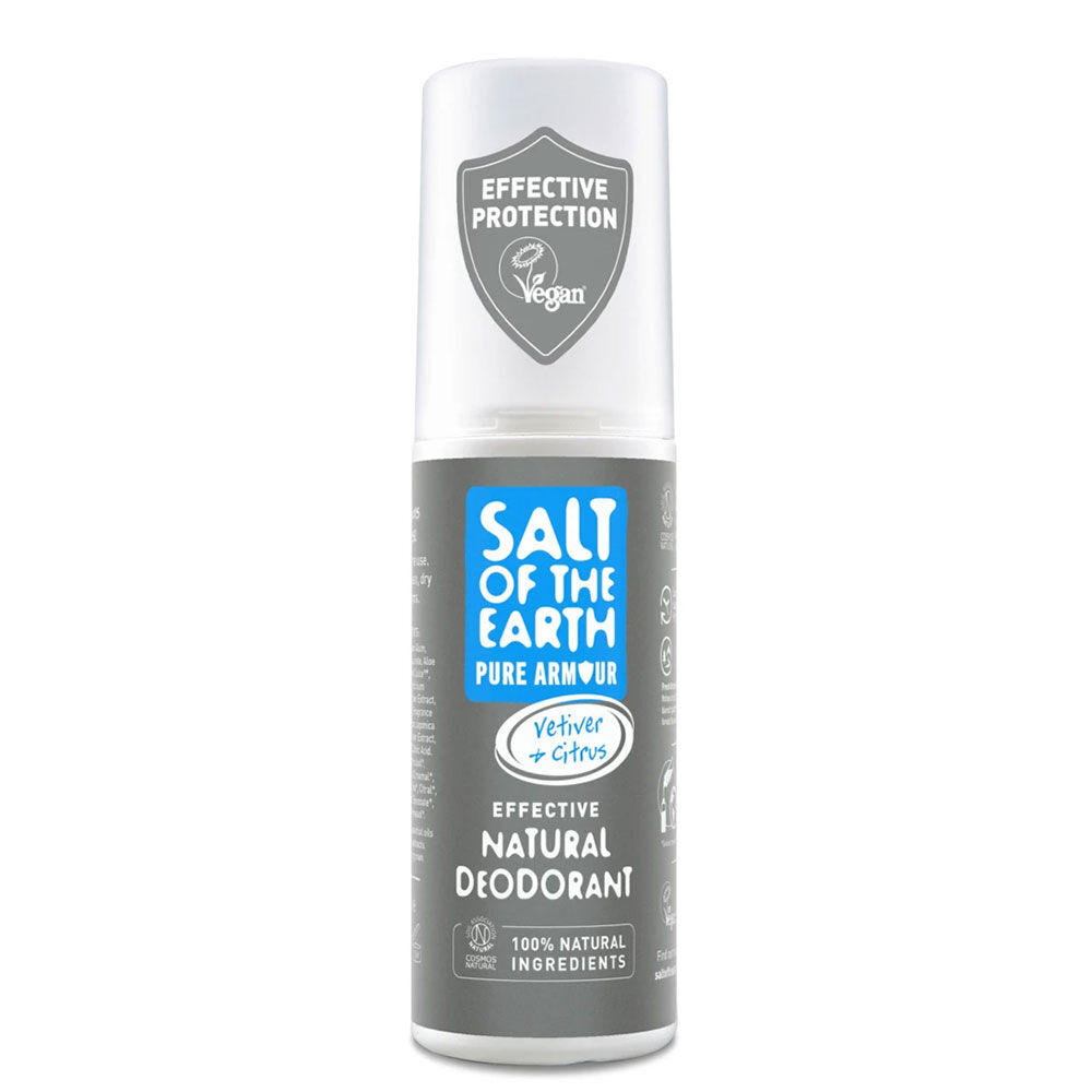 Salt of The Earth Vetiver & Citrus Deodorant Spray
