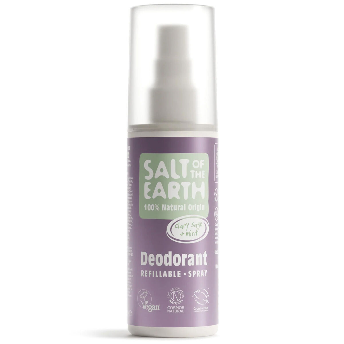 Salt of the Earth Muskatellersalbei + Minze Spray-Deodorant 100 ml