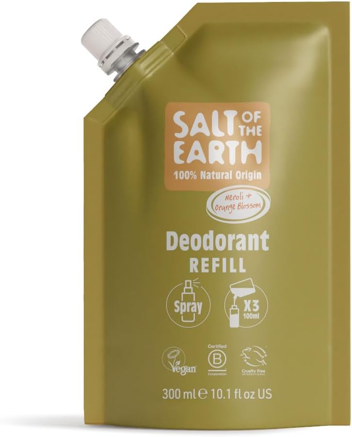 Salt of the Earth Deo Spray Nachfüllpackung Neroli & Orange 300 ml