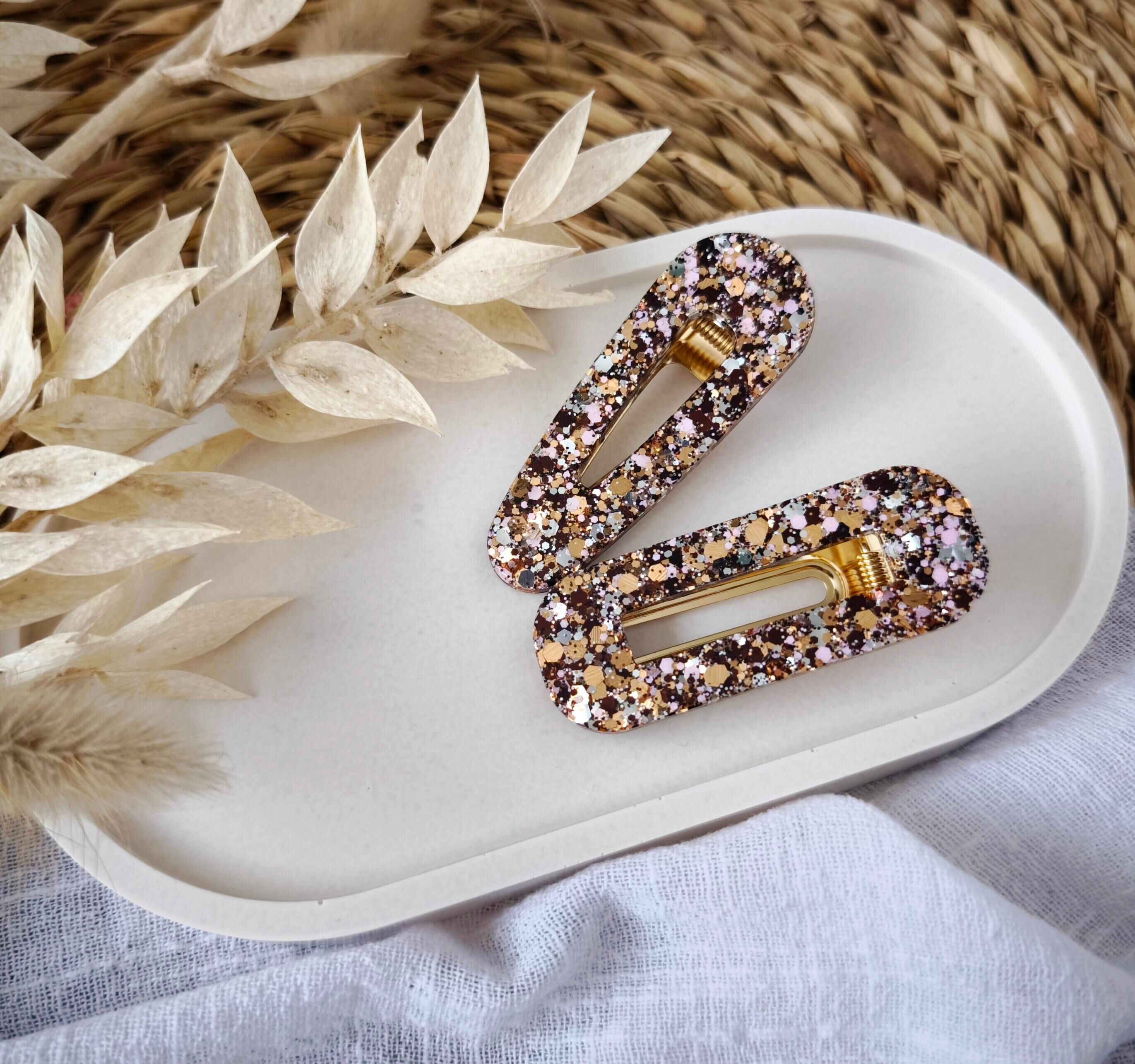 Barrette résine Cocoa
