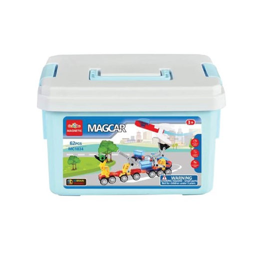 Buy wholesale MAGCAR Magnetic Vehicle Construction Kit, 62 pieces (A9)