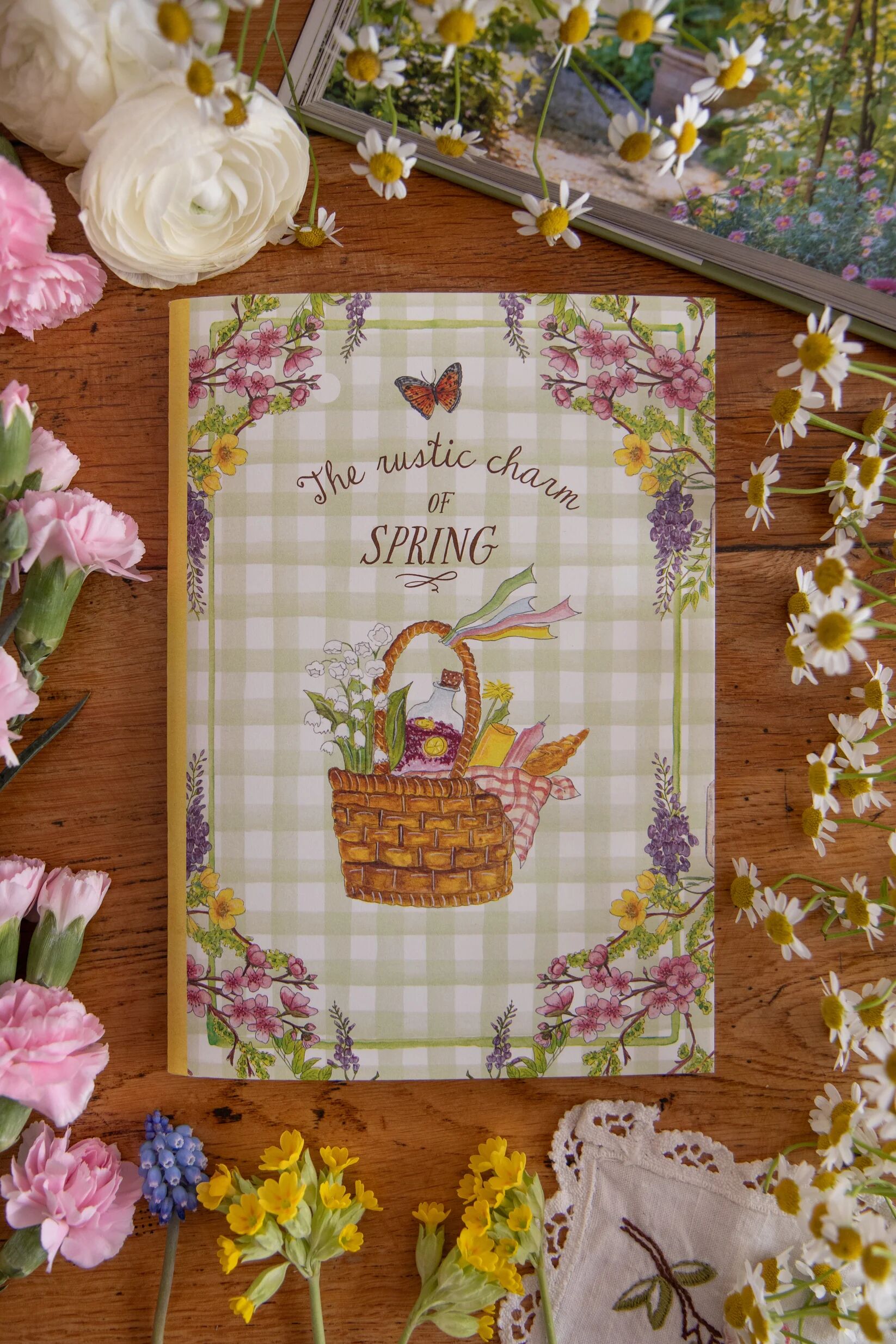 Spring Notebook Rustic charm of spring
