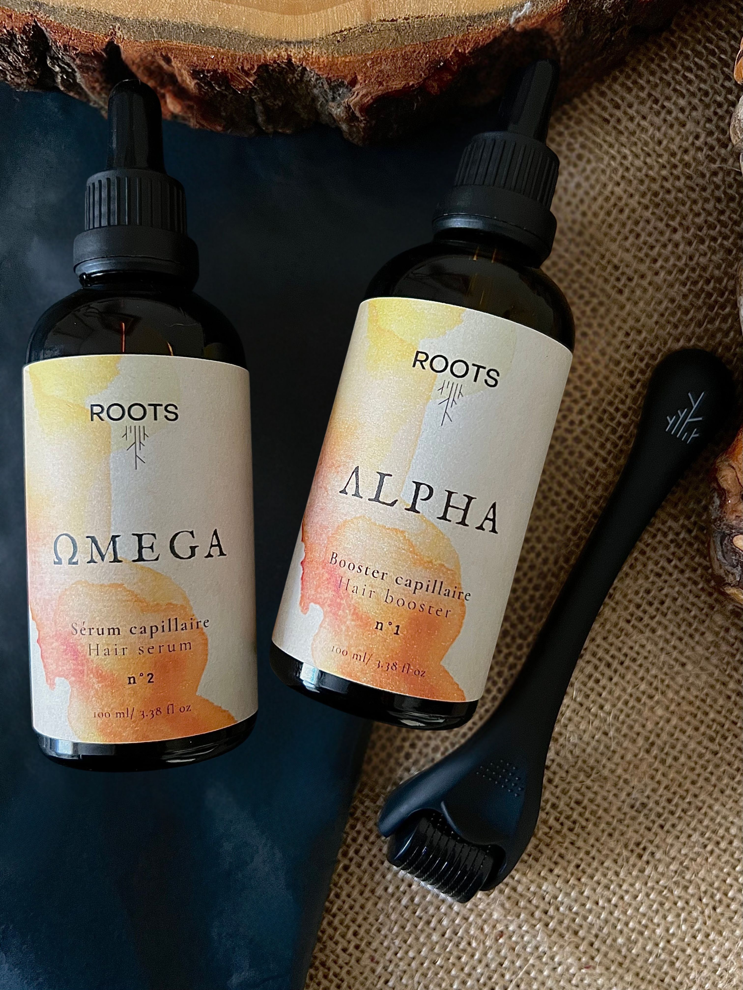 ROOTS – Growth Booster Kit No. 1 | Essential anti-hair loss & growth treatment