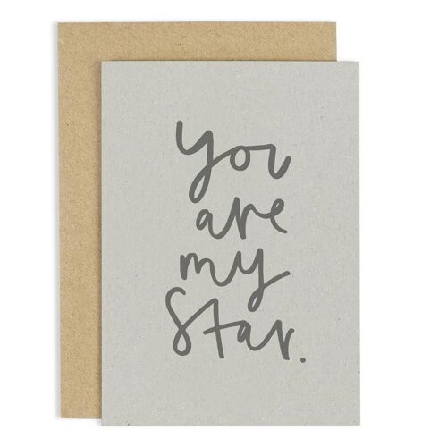 You Are My Star Card
