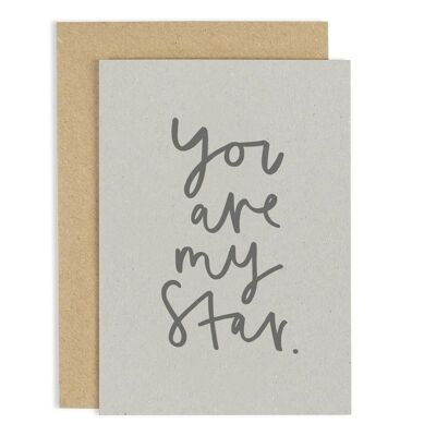 You Are My Star Card
