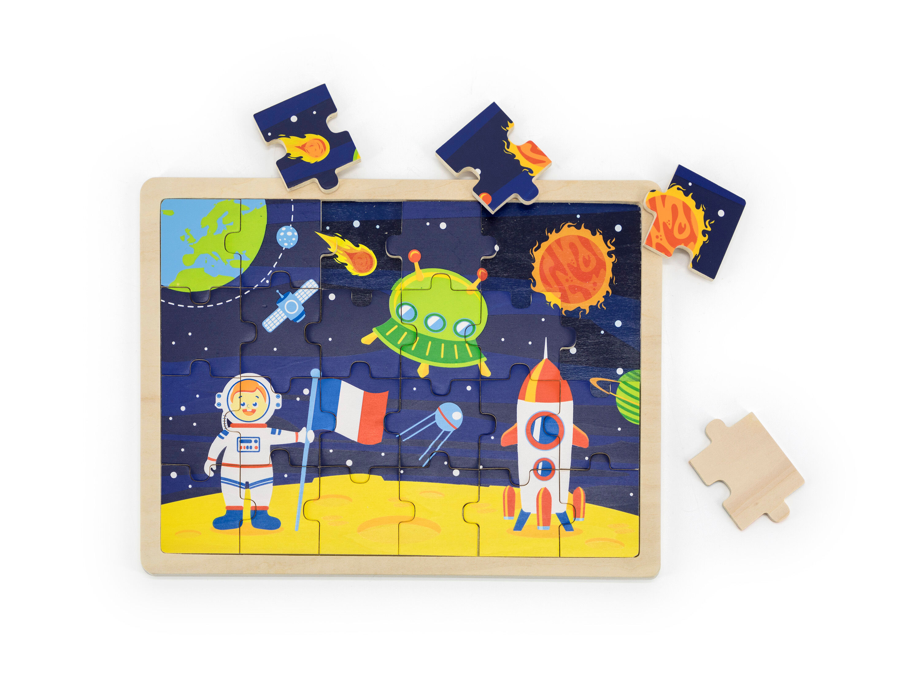 24-piece puzzle - SPACE