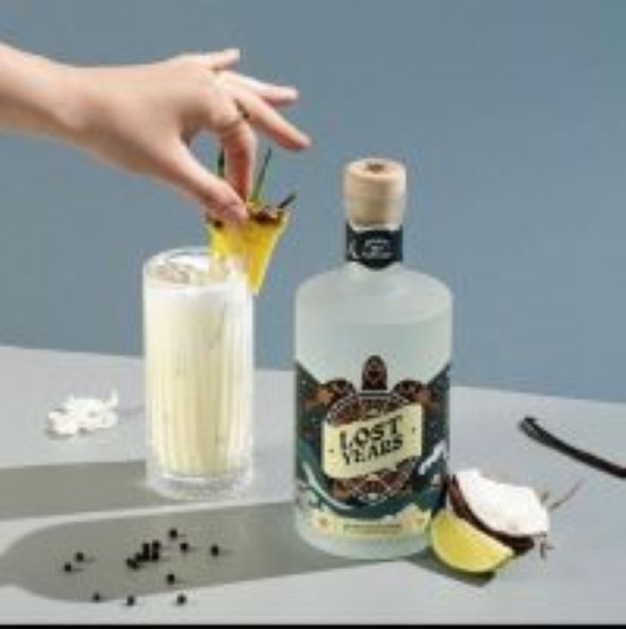Lost Years Silver Spiced Rum with Toasted Coconut