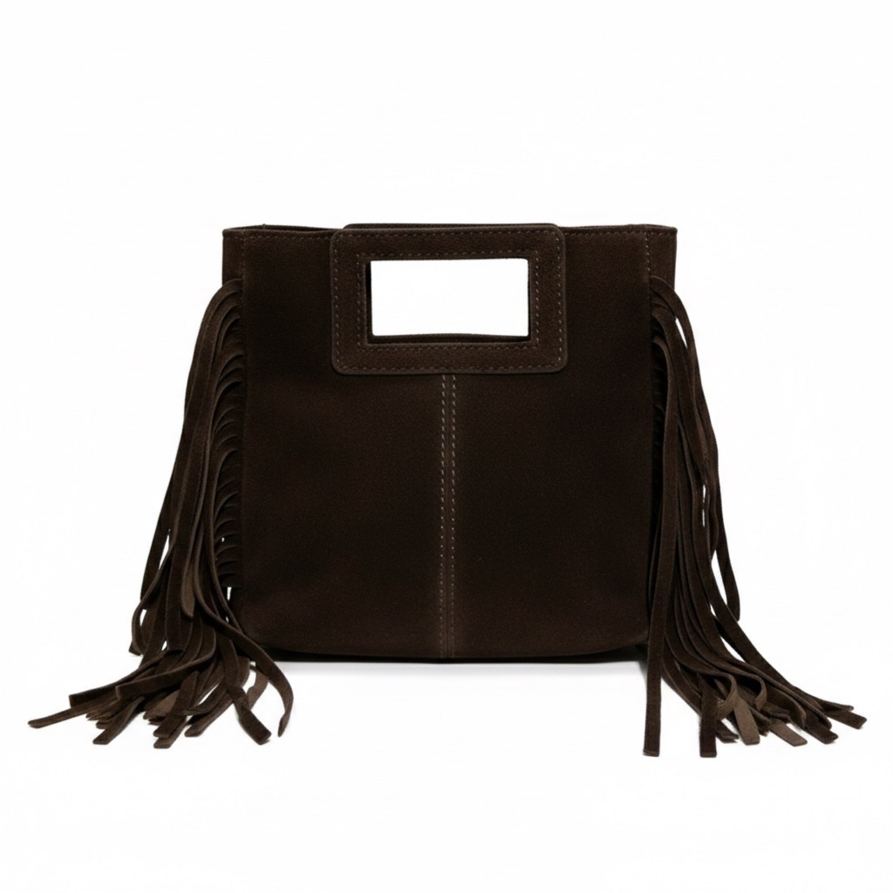 MARION SMALL SUEDE LEATHER BAG