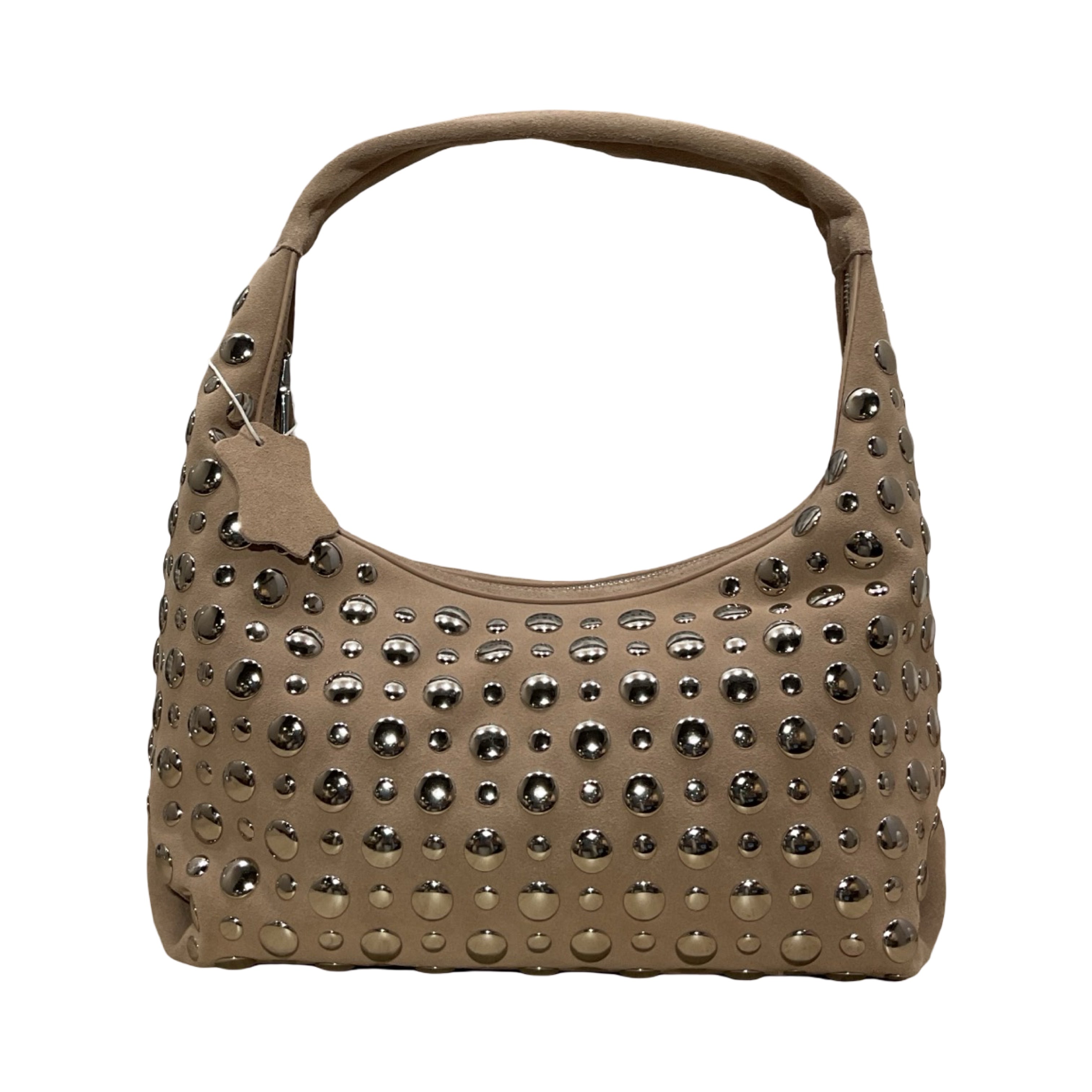 Melody Studded Leather Bag