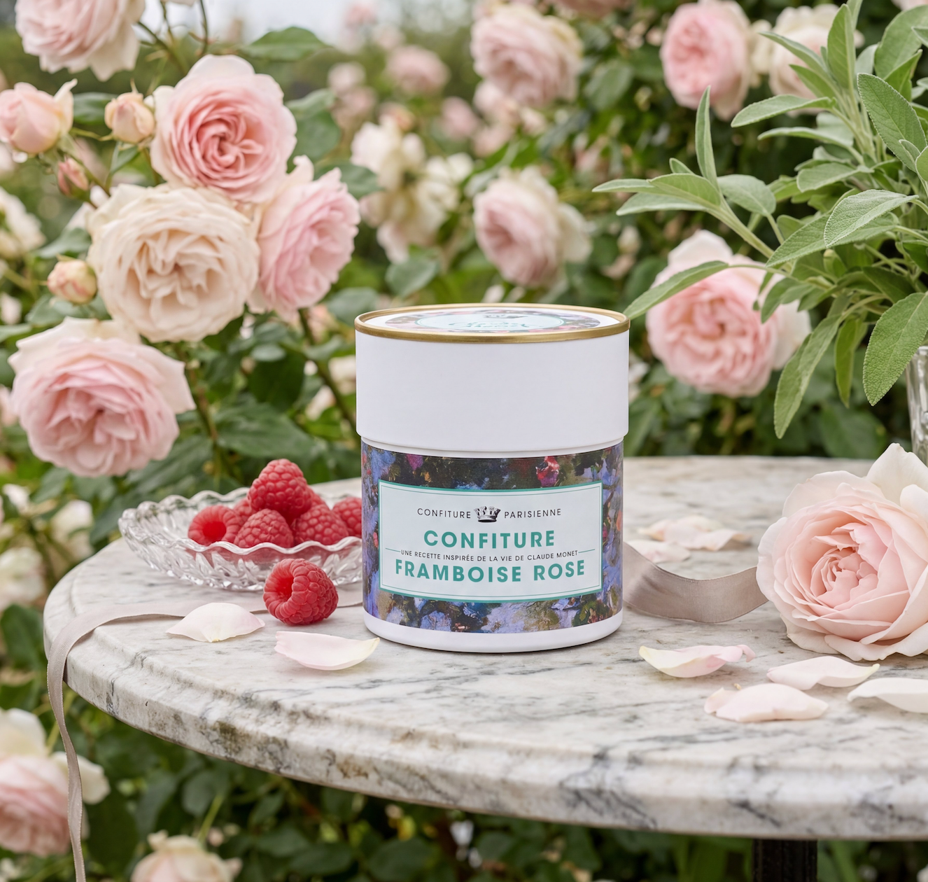 Framboise Rose x Claude Monet x Académie des Beaux-Arts