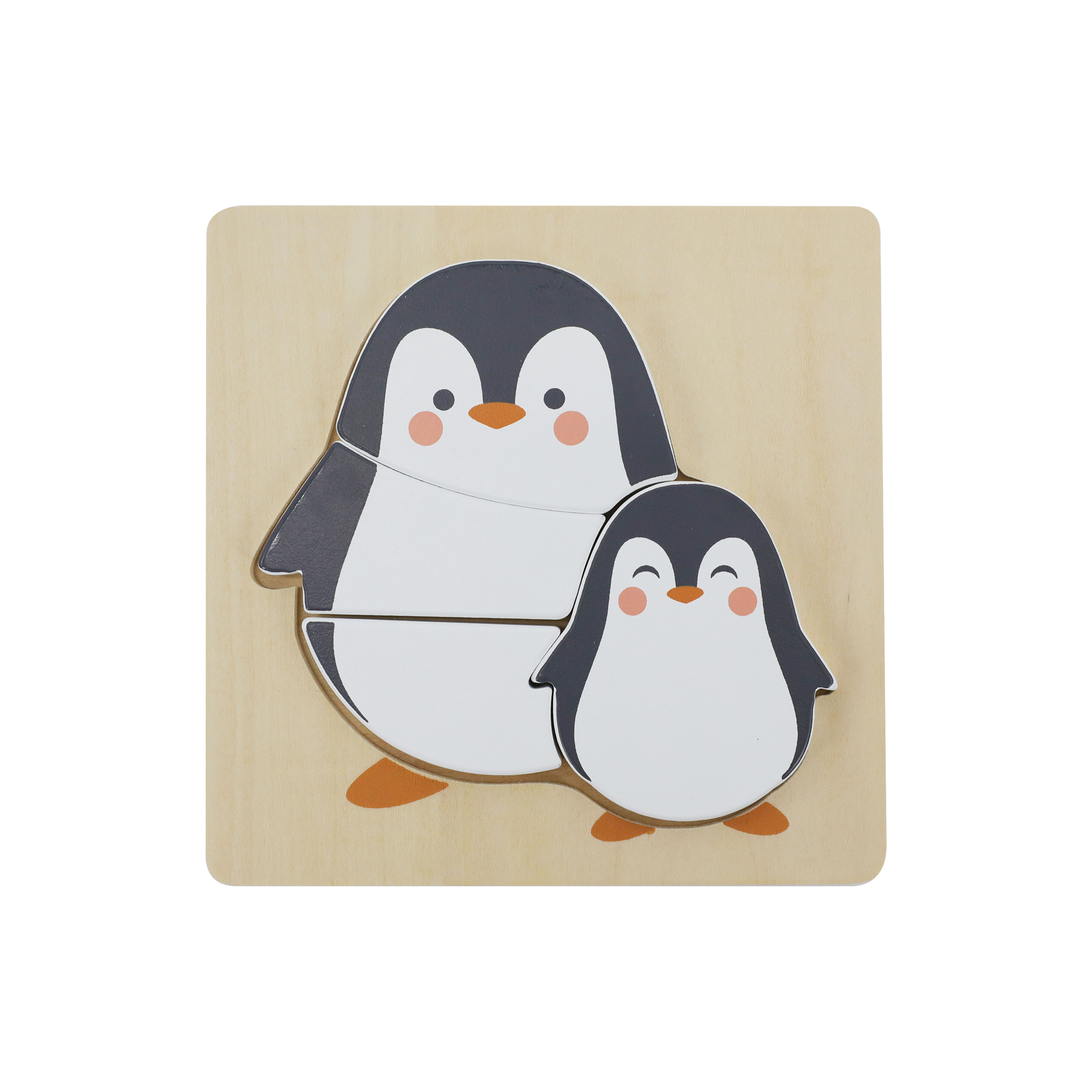 Small wooden penguin puzzle (FSC certified)