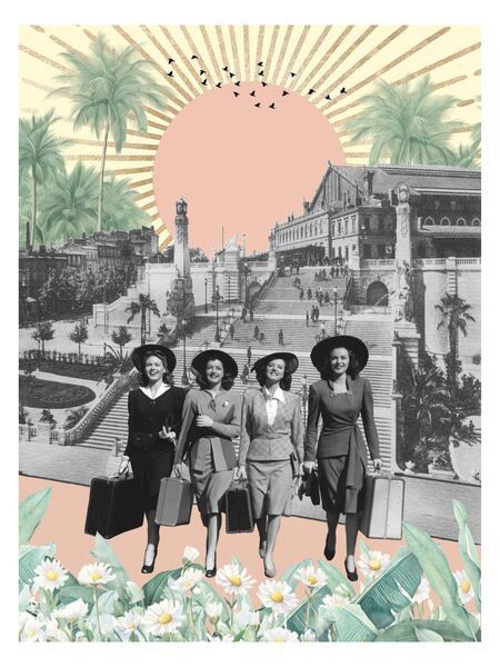 Poster for Marseille Saint-Charles train station