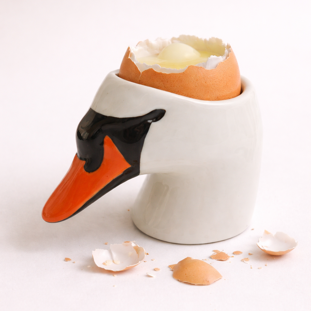 Portauovo d'oca – Portauovo in ceramica fatto a mano