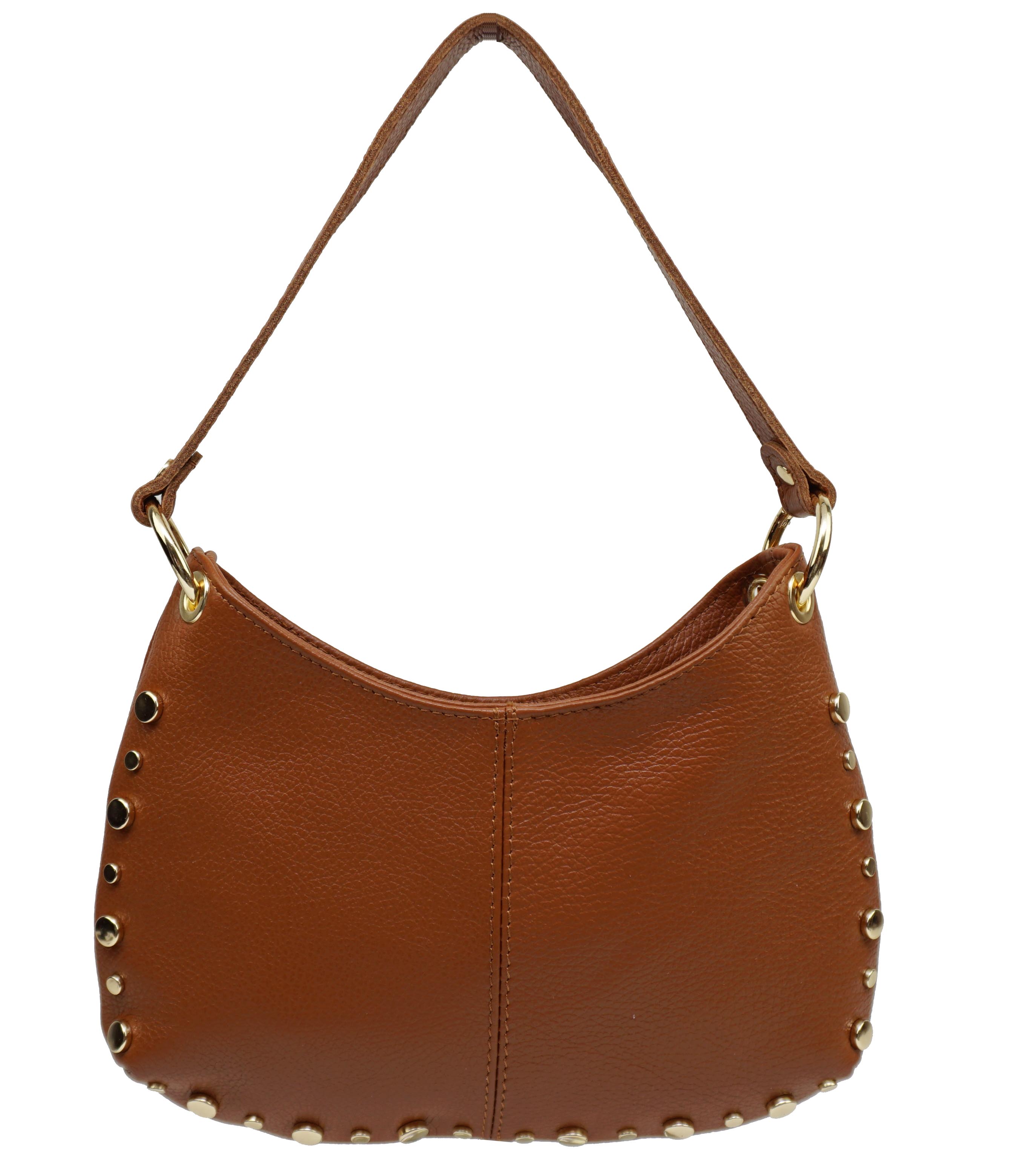 Leather shoulder bag 64101