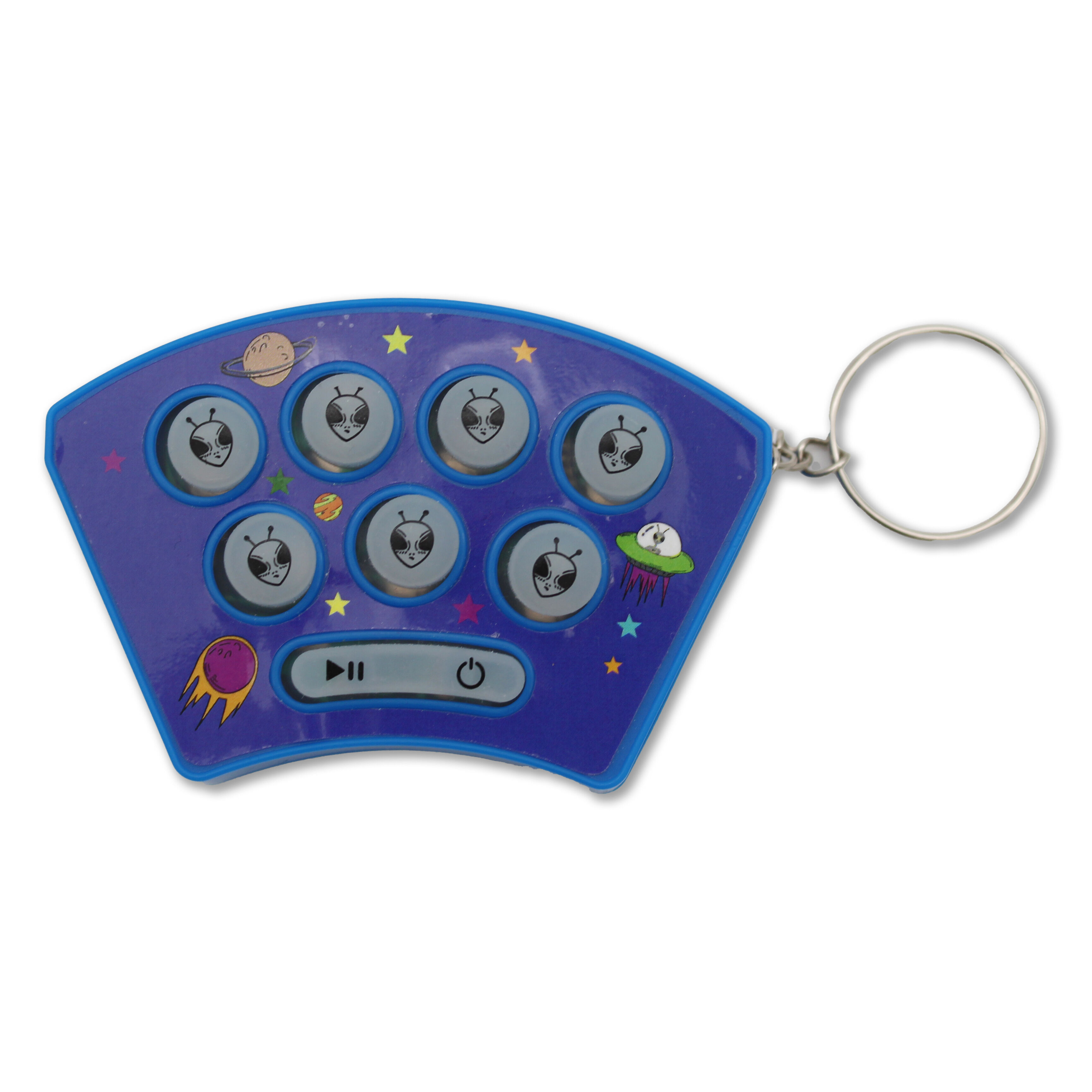 Schlüsselanhänger Mini Spiel "Alien Mash"