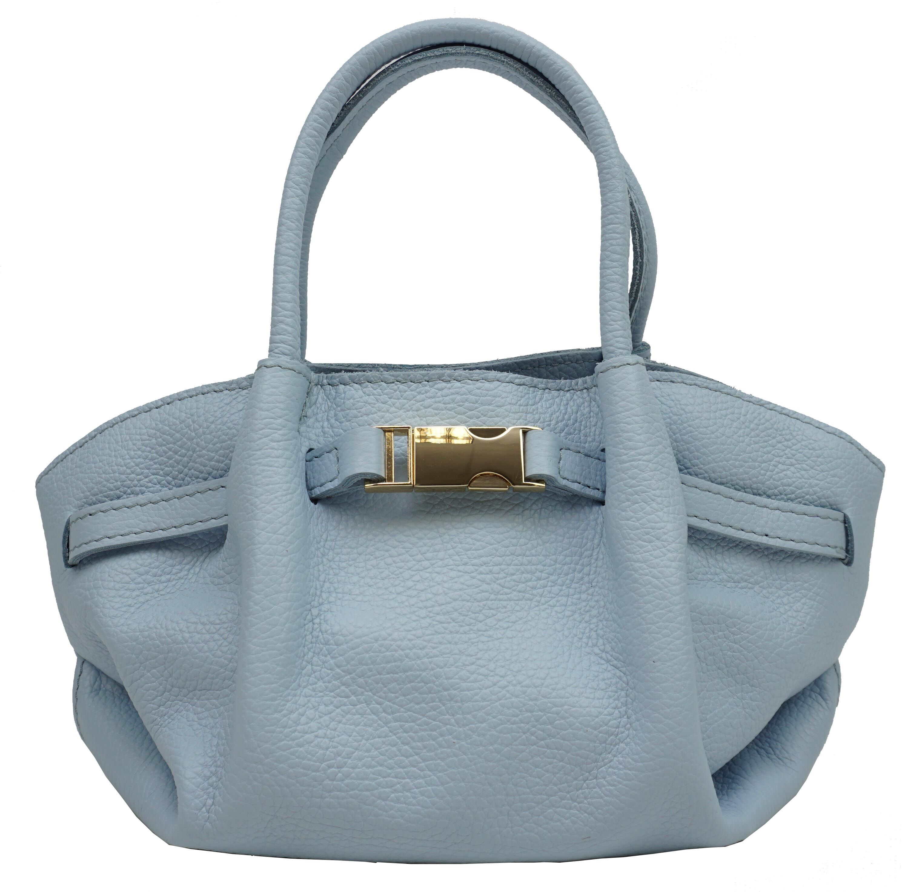 Leather handbag 87005