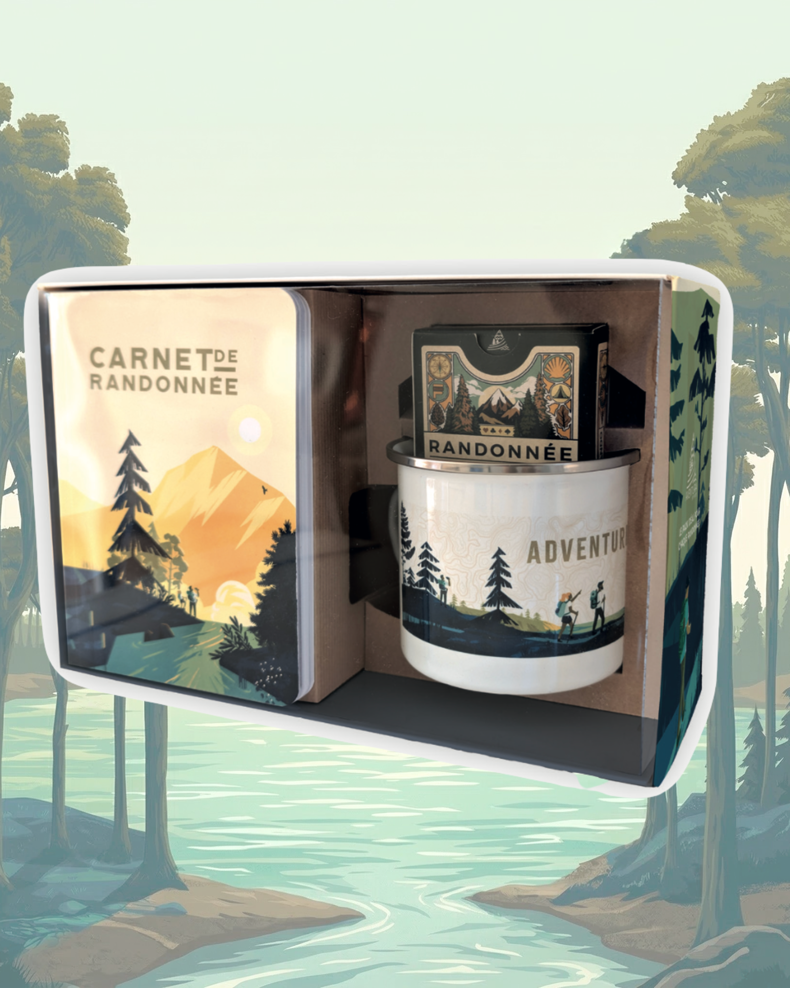 Hiking Gift Set - The pack includes our 3 best-selling items