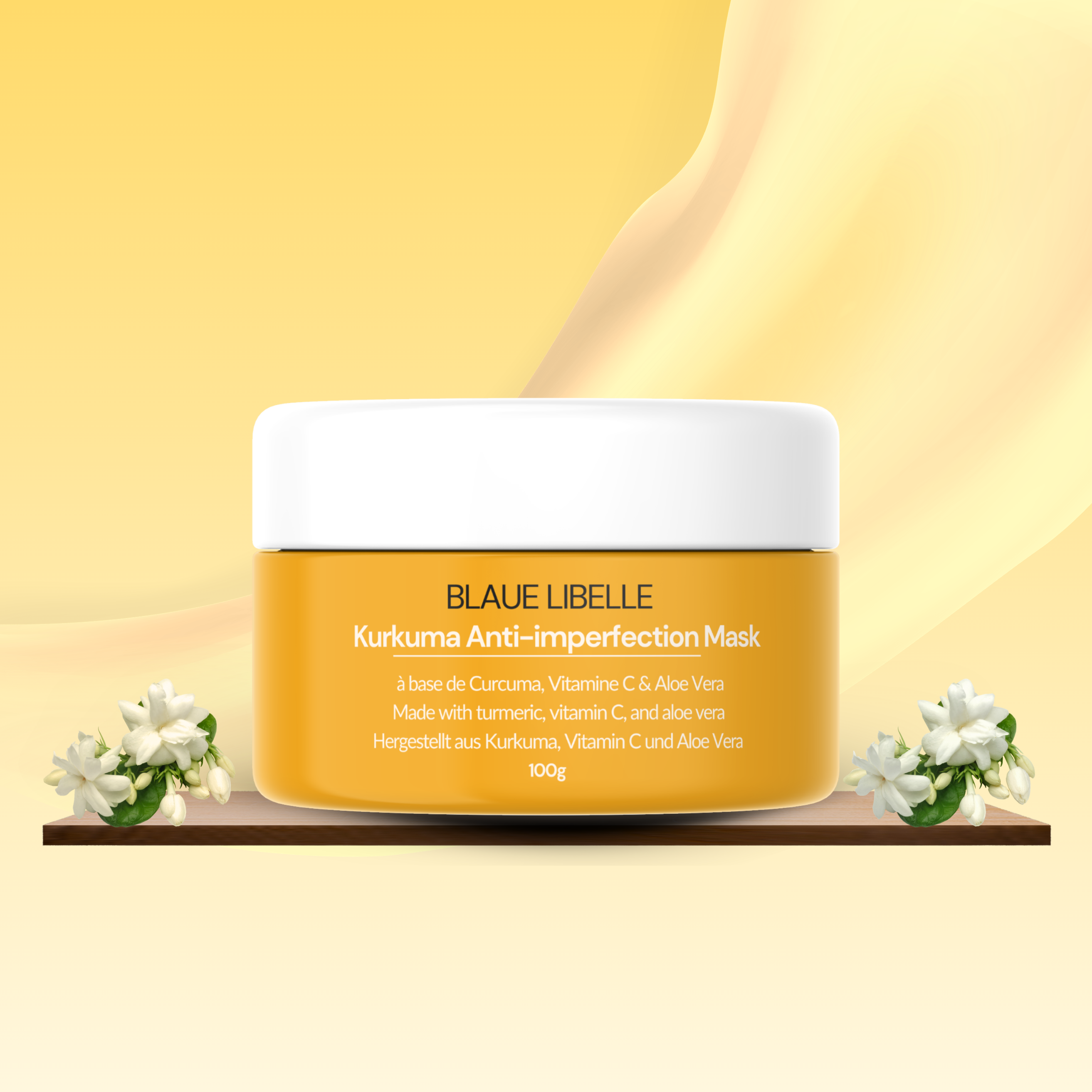 Mascarilla facial de arcilla (100 g)