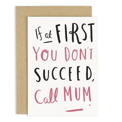 Call Mum Mother's Day Card