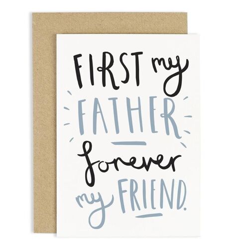 First My Father's Day Card