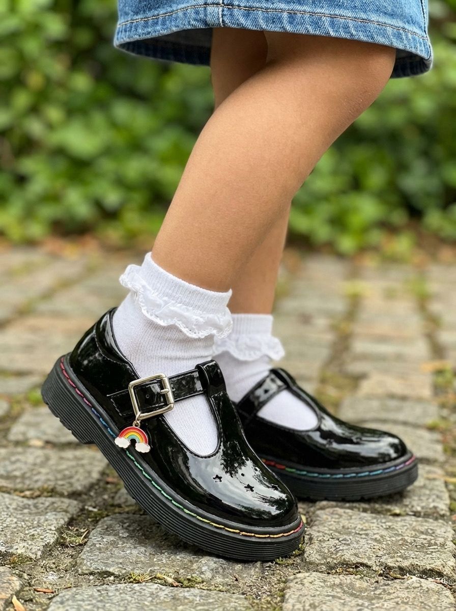 patent leather baby shoes