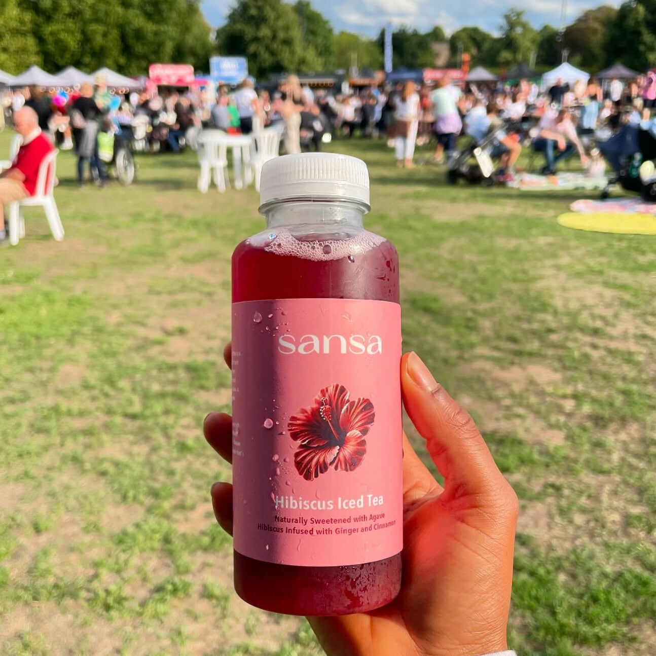Hibiscus Iced Tea  4 x 400ml