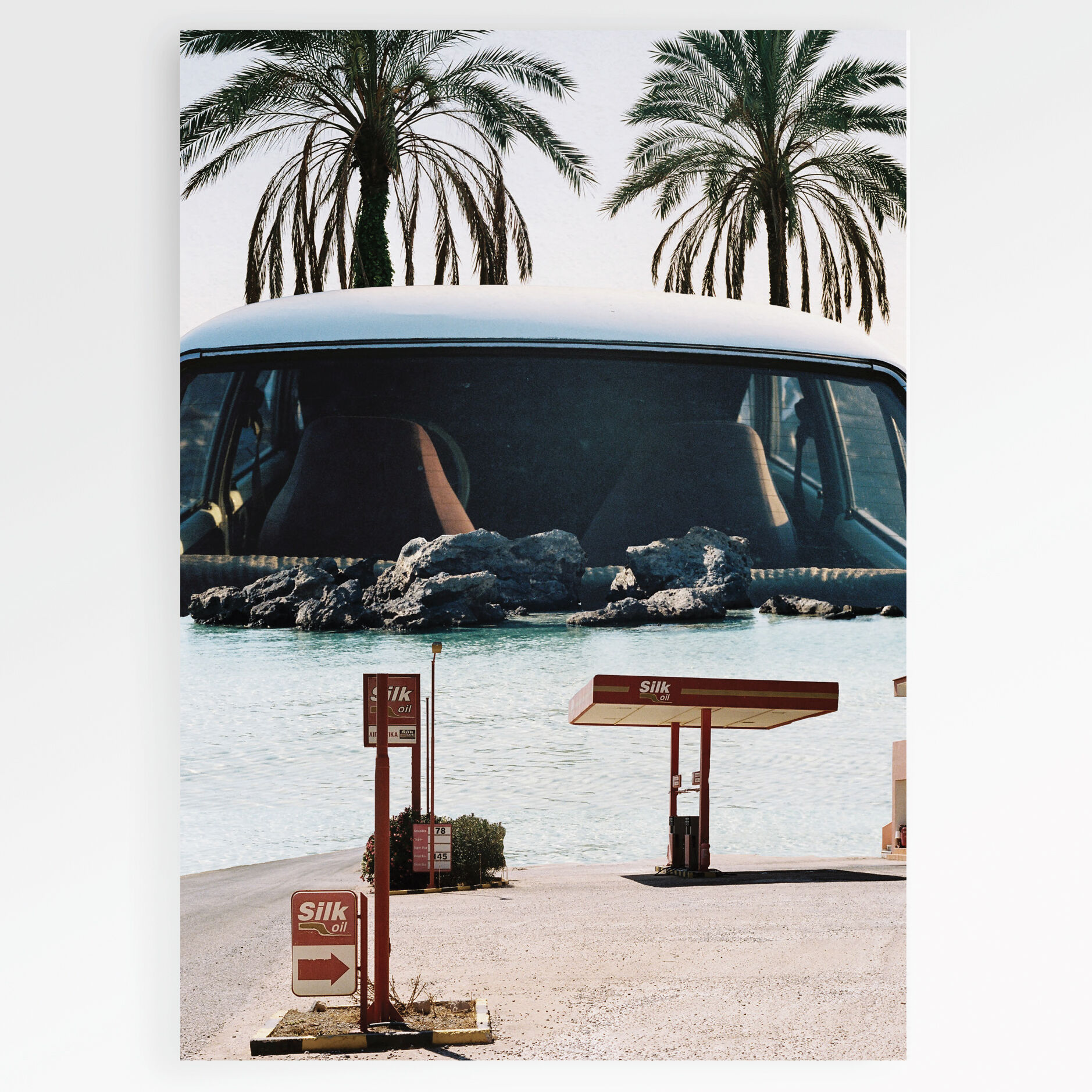 FSC Gasoline Beach Paper Card