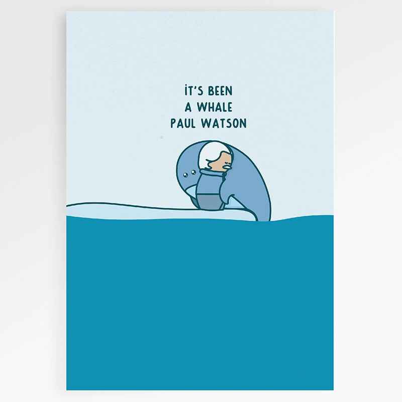 Paul Watson FSC paper card