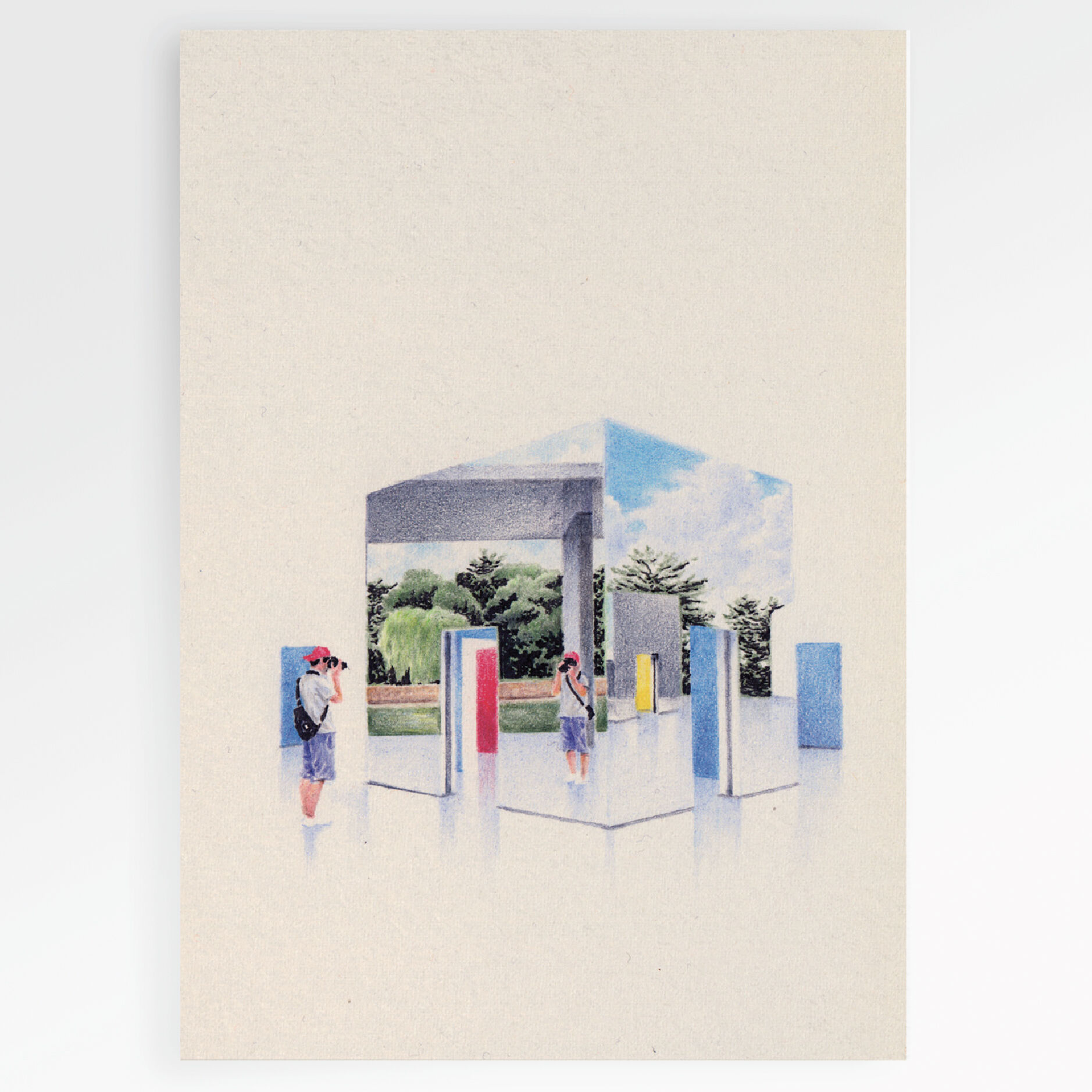 FSC reflective paper card