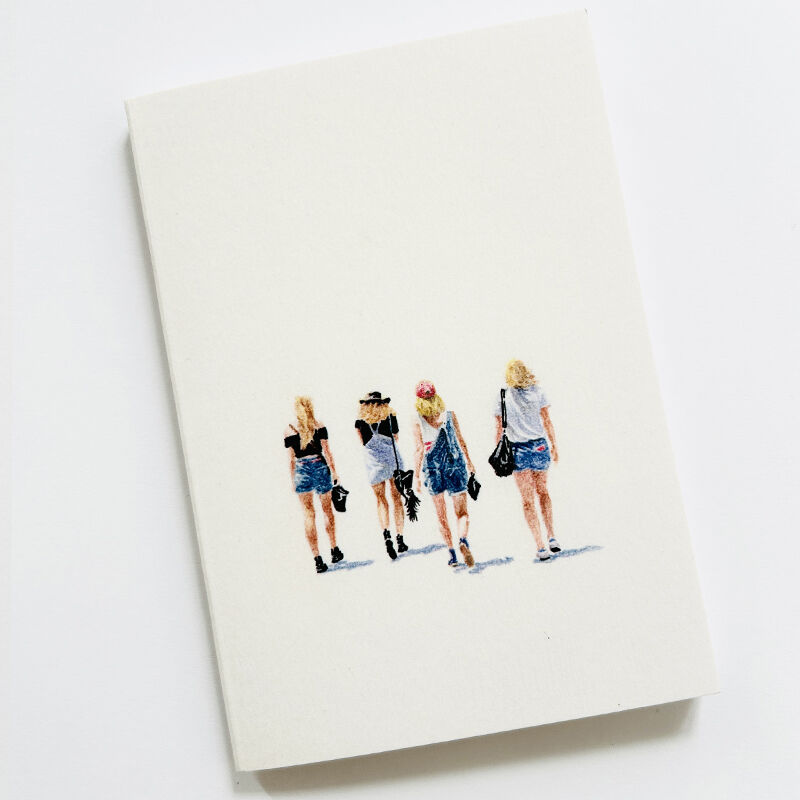Girls' Square-Stitched FSC Paper Notebook A6