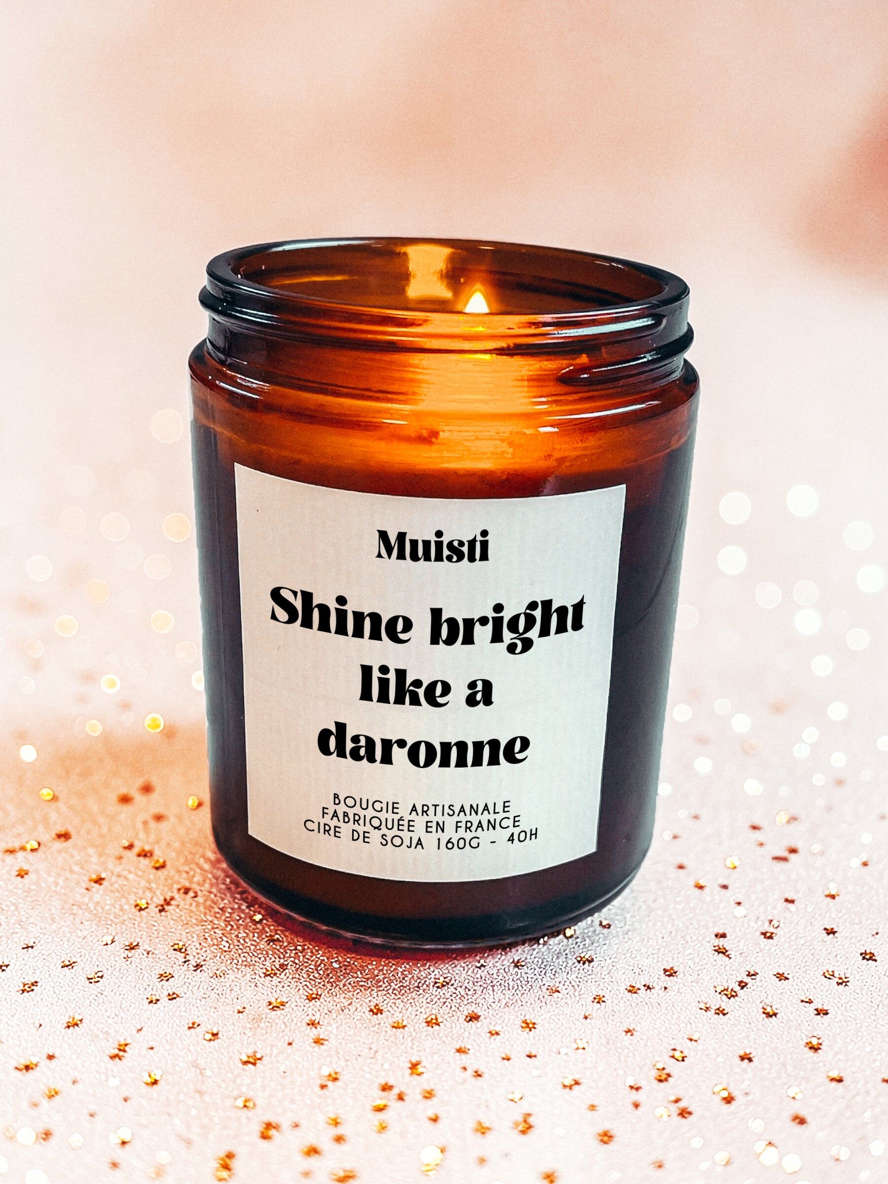 Scented Candle - Shine bright like a mom - Mother's Day Gift