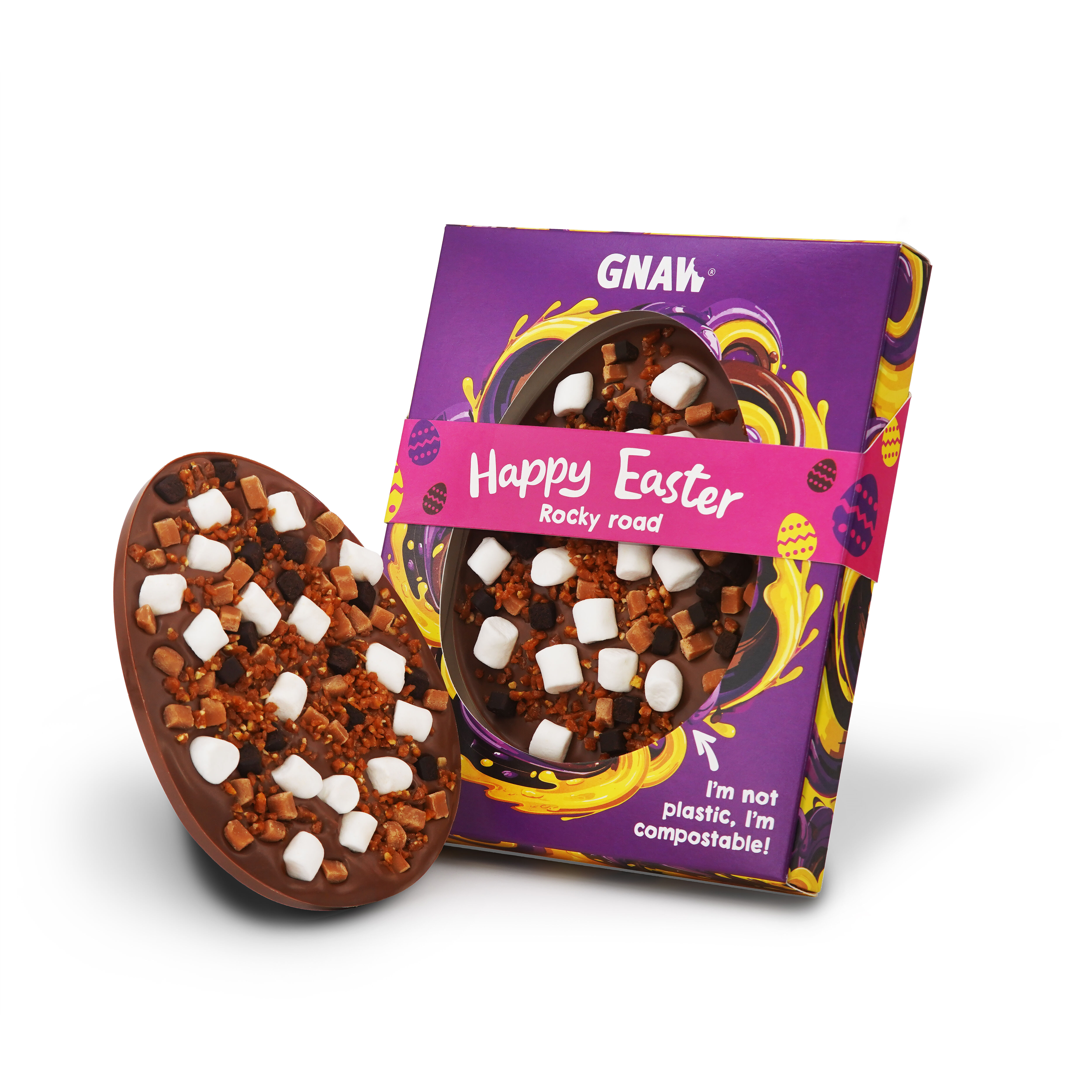 Happy Easter Egg - Rocky Road