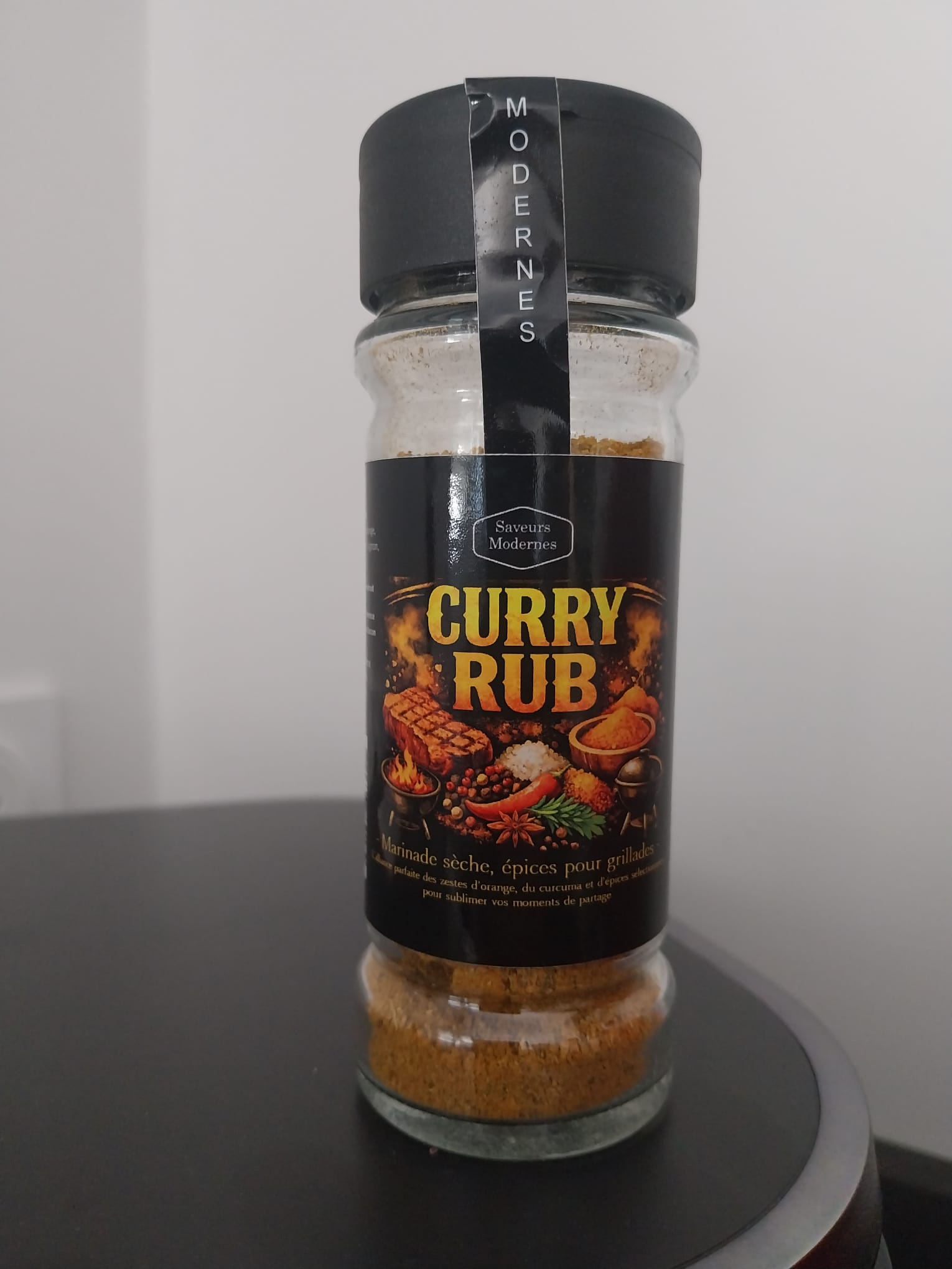 Curry Rub - Marinade sèche/épices pour grillades