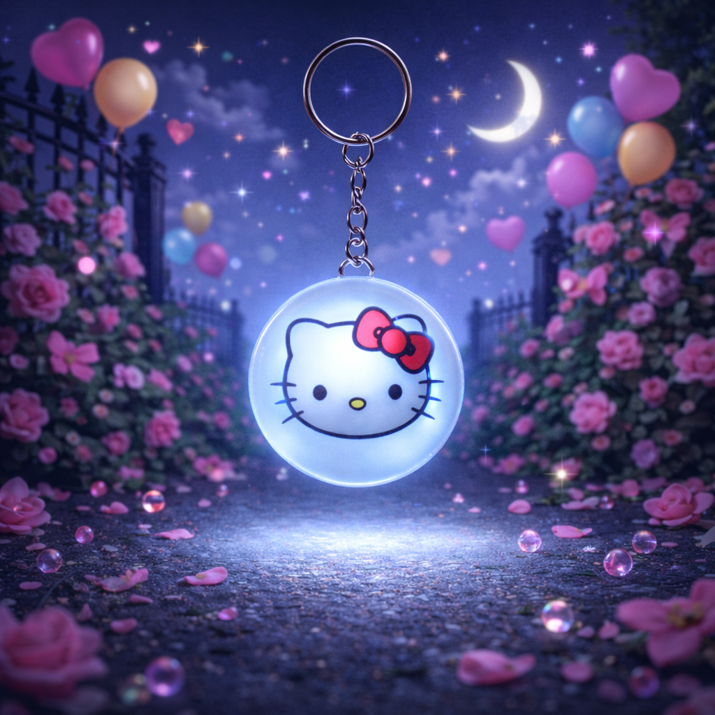 Buy wholesale HELLO KITTY light-up unicorn with wrist strap