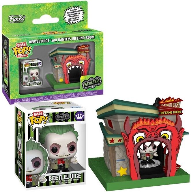 Funko Bitty POP! Town Beetlejuice et la salle infernale de Dante