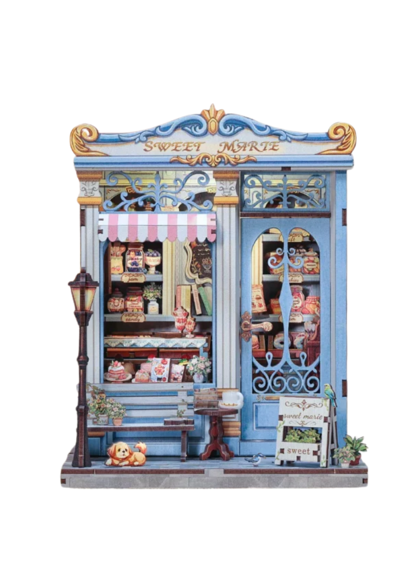 Cutebee, casa 3D para armar, Sweet Marie, CWGC207, 16x15x21cm