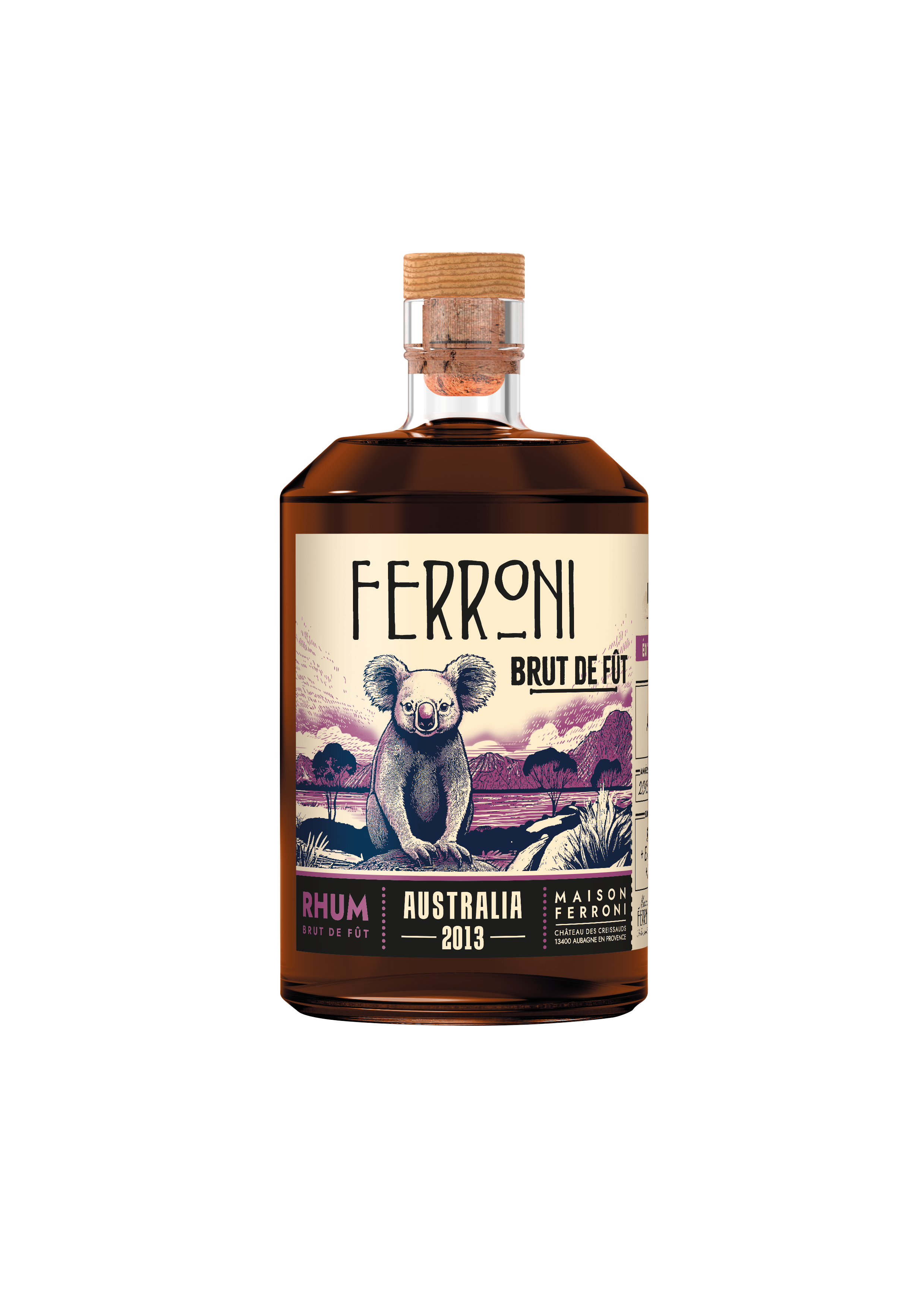 Ferroni Cask Strength Rum, Australia 2013 Paradis - Wine Merchant