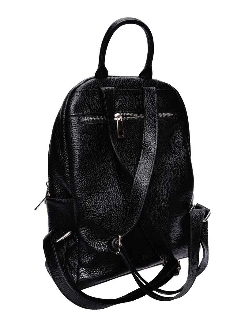 anna luchini black leather backpack Women's – My Dr. XM Dames Anna Luchini Leren Rugzakken