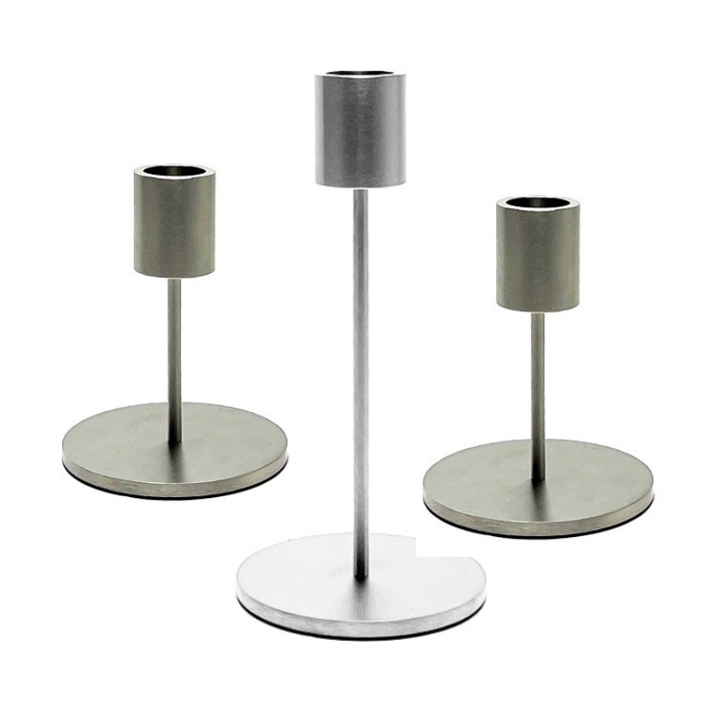 Kerzenhalter aus Stahl für 2-3-4 Perlen (Eleganceholder)
