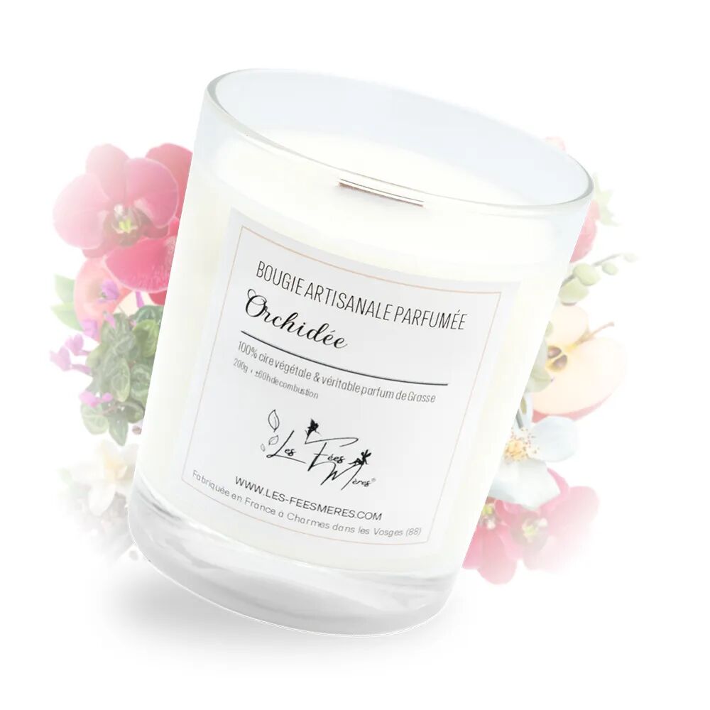 Bougie parfumée orchidée