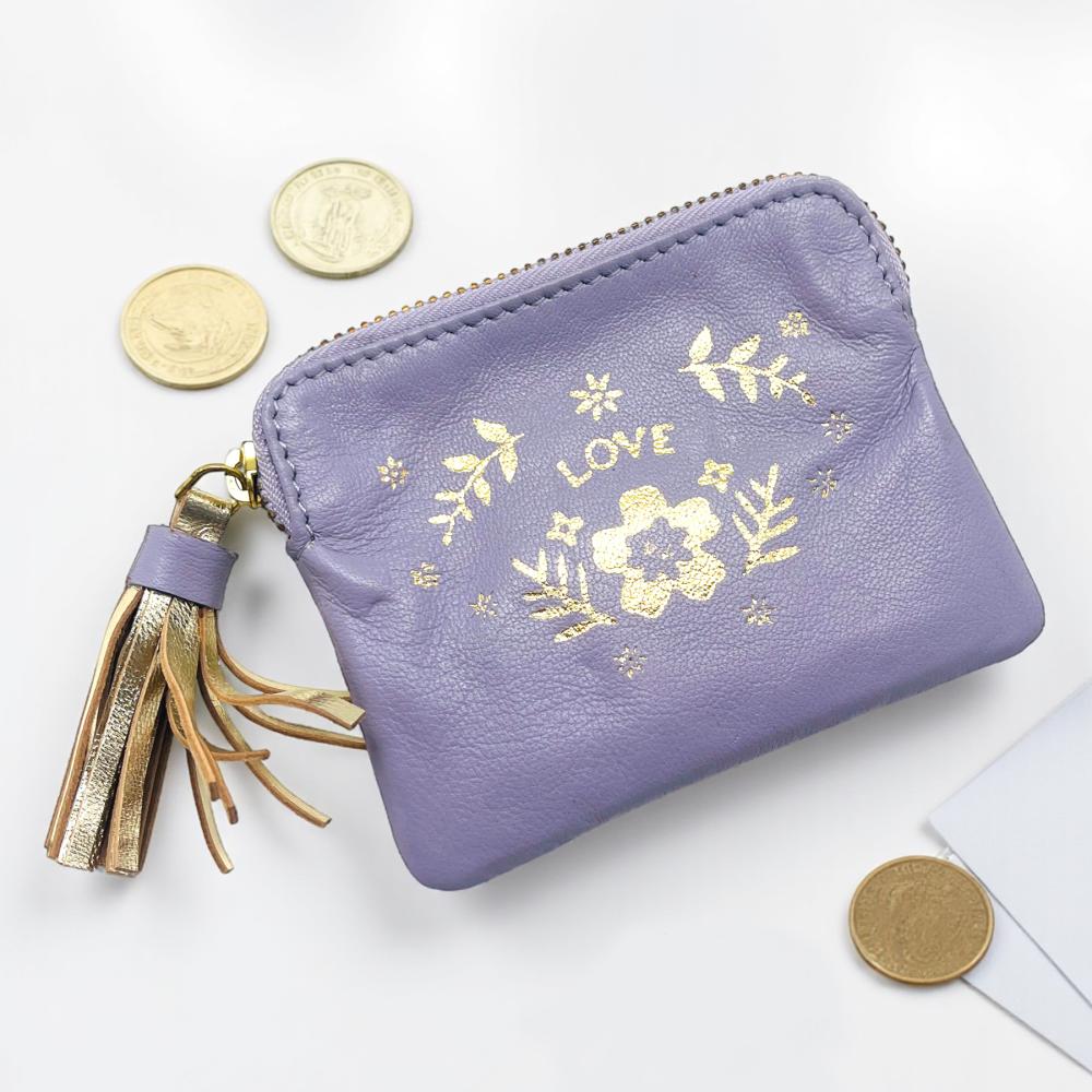 Mini zip wallet LOVE