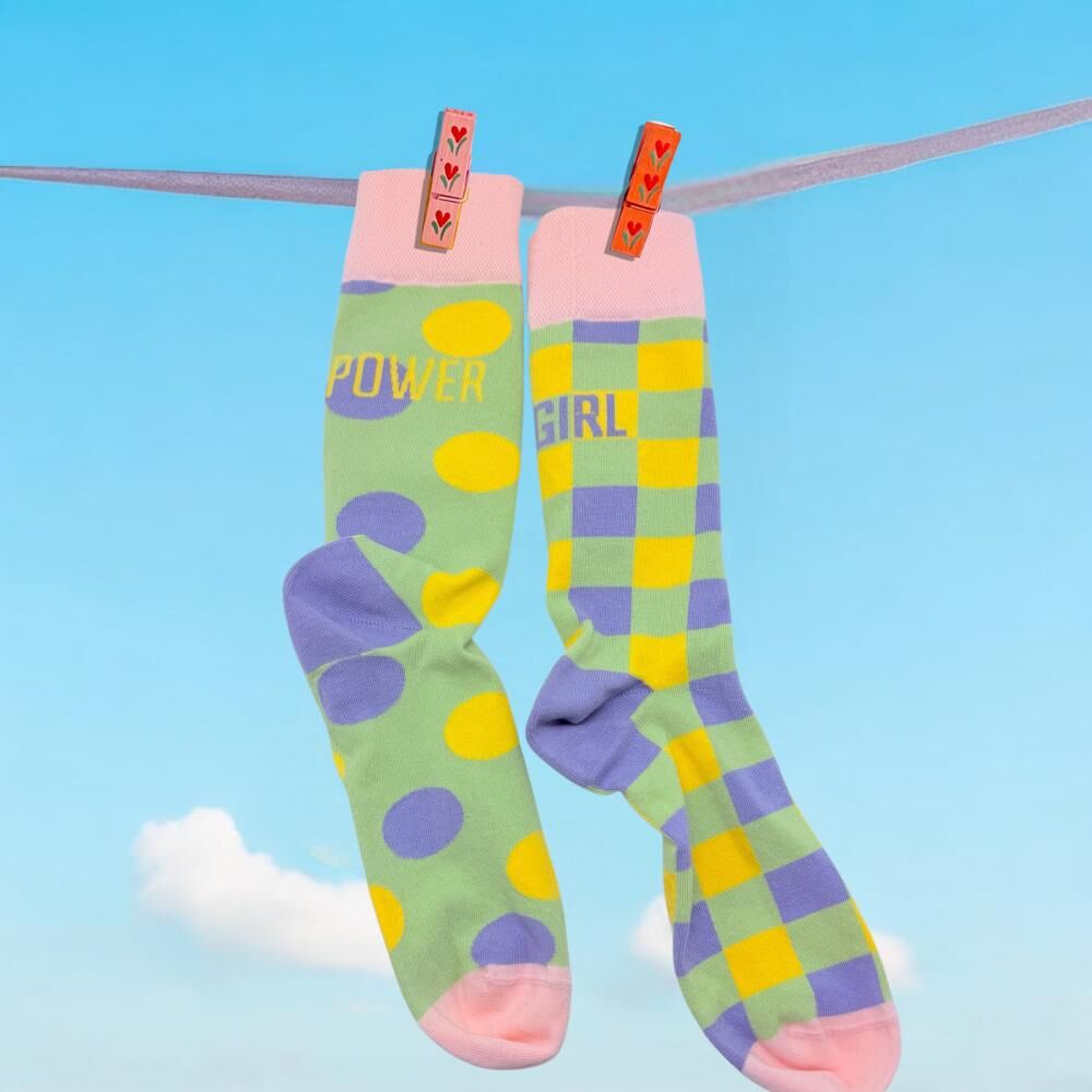 Socks Power Girl